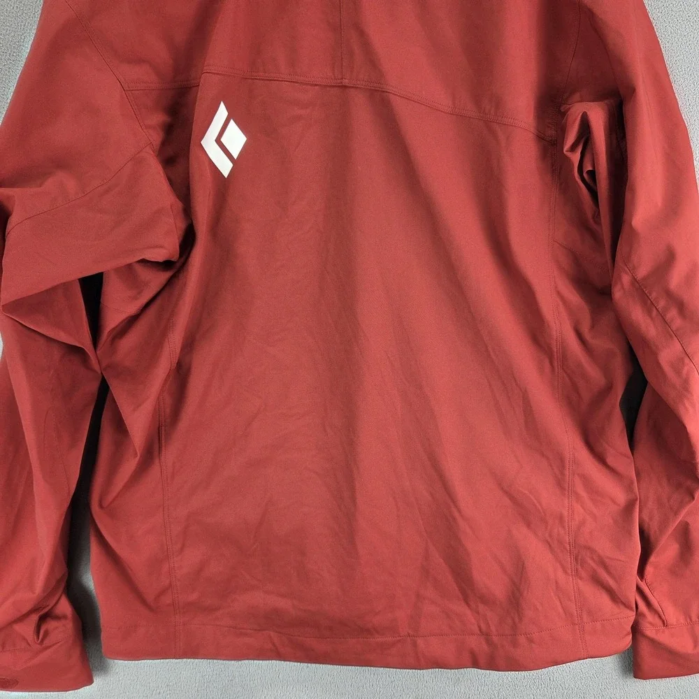 Black Diamond Jacket Mens Medium Red Dawn Patrol Hybrid Shell Ski Snowboard